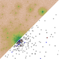 deconvolution of Hubble Space Telescope simulations