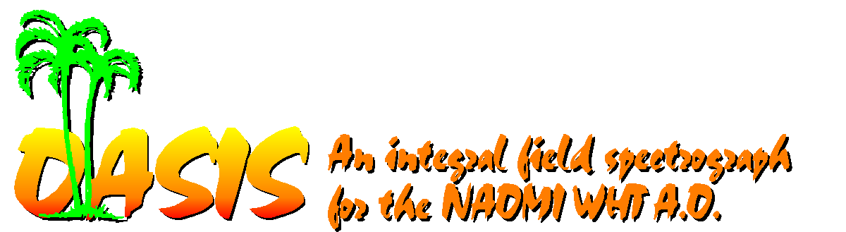 OASIS : 3D spectrography for NAOMI